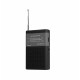 Sunstech RPS42 radio Portátil Analógica Negro